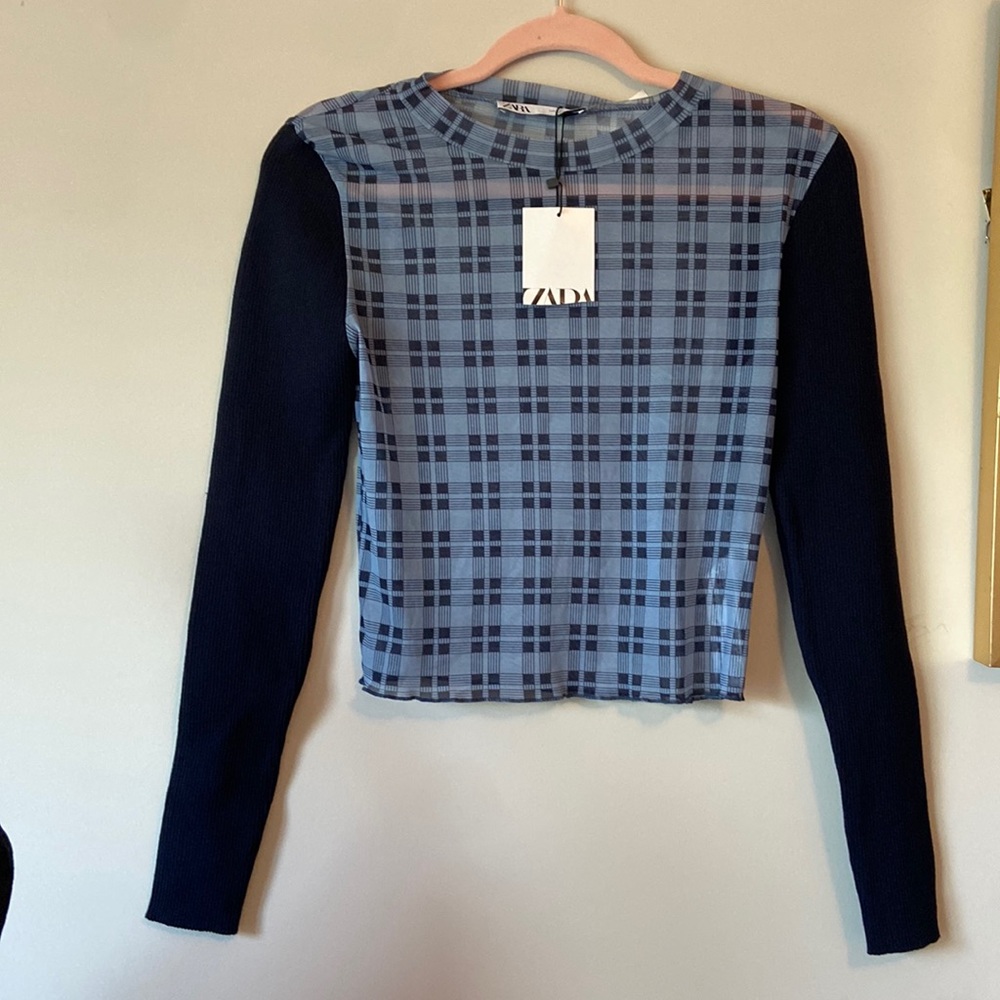 Zara long sleeve top